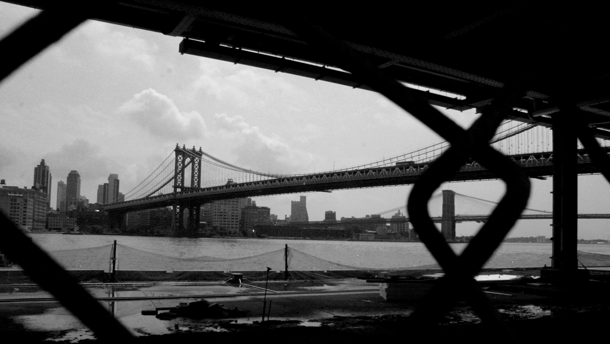 Elodie Pauwels - Manhattan and Brooklyn bridges